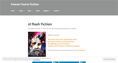 Desktop Screenshot of freezeframefiction.com